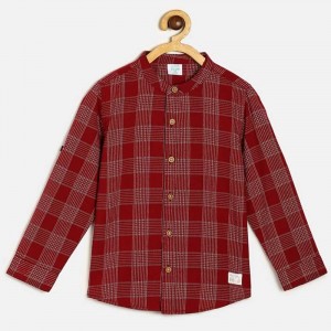 Miniklub Shirt - 6-7yr, Maroon